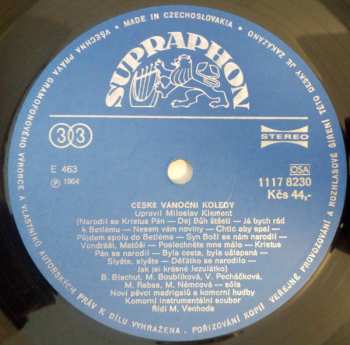 LP Miroslav Venhoda: České Vánoční Koledy / Koledy Evropských Národů