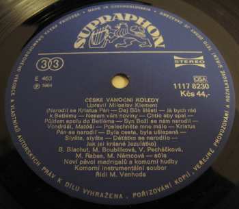 LP Miroslav Venhoda: České Vánoční Koledy / Koledy Evropských Národů (78/2)