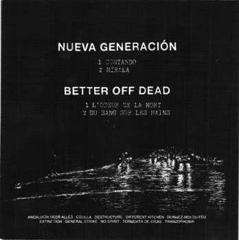 SP Nueva Generacion: Nueva Generación / Better Off Dead