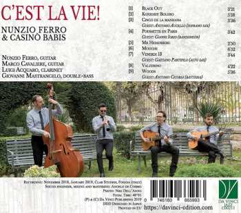 CD Nunzio Ferro: C’est La Vie!