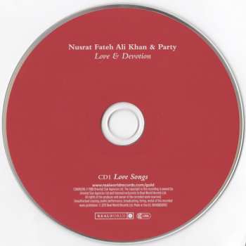 2CD Nusrat Fateh Ali Khan & Party: Love & Devotion