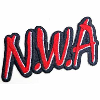Merch N.W.A.: Patch Cut-out Logo N.w.a