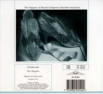 2CD Pyotr Ilyich Tchaikovsky: The Slippers