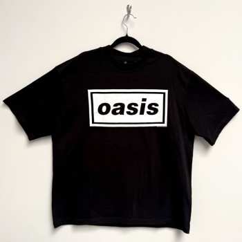Merch Oasis: Oversized Boxy T-shirt Decca Logo Oasis