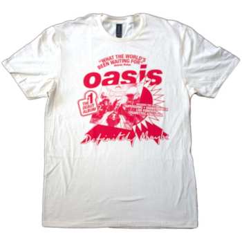 Merch Oasis: T-shirt What The World's Been Waiting For