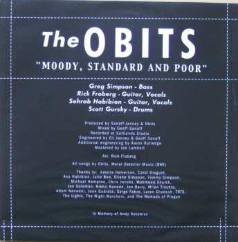 LP Obits: Moody, Standard And Poor CLR