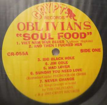 LP Oblivians: Soul Food