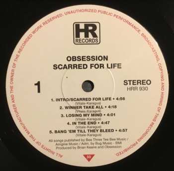 LP Obsession: Scarred For Life LTD