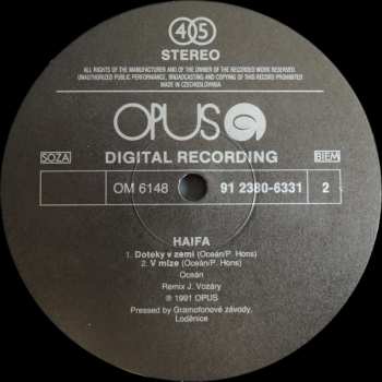 LP Oceán: Haifa Remix