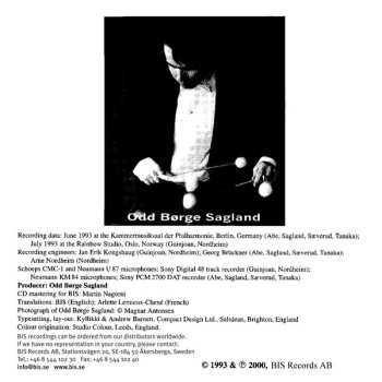 CD Odd Børge Sagland: Response