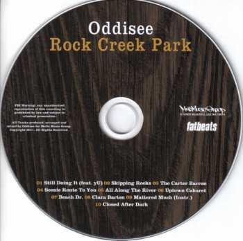 LP Oddisee: Rock Creek Park