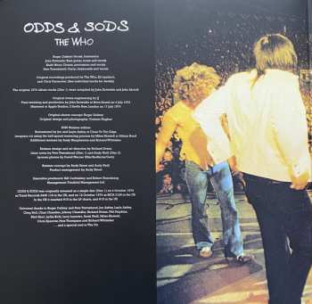 2LP The Who: Odds & Sods LTD | CLR