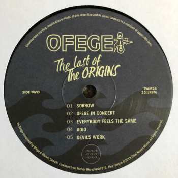 LP Ofege: The Last Of The Origins LTD