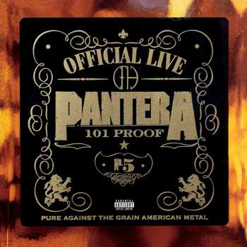 2LP Pantera: Official Live: 101 Proof