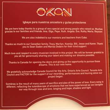 CD Okan: Sombras