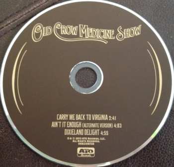 CD Old Crow Medicine Show: Carry Me Back To Virginia EP