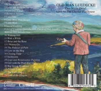 CD Old Man Luedecke: One Night Only! Live At The Chester Playhouse