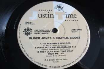 LP Oliver Jones: Oliver Jones & Charlie Biddle