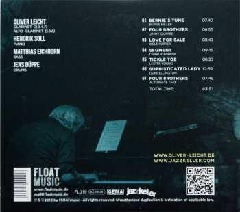 CD Oliver Leicht: Jazz Keller Frankfurt Live