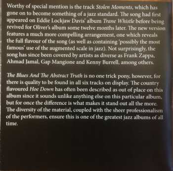 CD Oliver Nelson: The Blues And The Abstract Truth