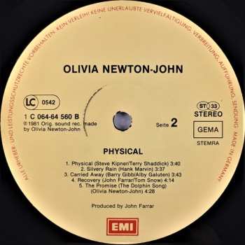 LP Olivia Newton-John: Physical