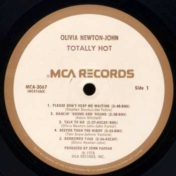 LP Olivia Newton-John: Totally Hot