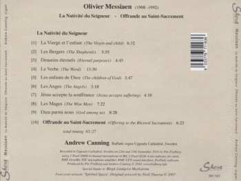 CD Olivier Messiaen: La Nativité du Seigneur - Offrande au Saint-Sacrement