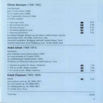 CD Olivier Messiaen: Cinq Rechants
