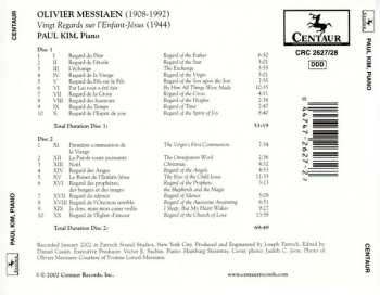 2CD Olivier Messiaen: Complete Works For Piano, Vol. 2 (Vingt Regards Sur L'Enfant-Jésus)