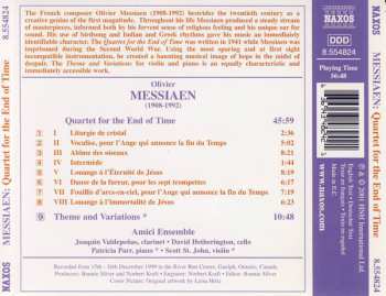 CD Olivier Messiaen: Quartet For The End Of Time / Theme And Variations
