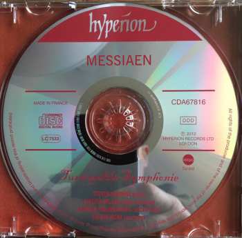 CD Olivier Messiaen: Turangalîla-Symphonie