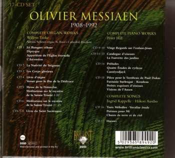 17CD/Box Set Olivier Messiaen: Organ Works · Piano Works · Songs