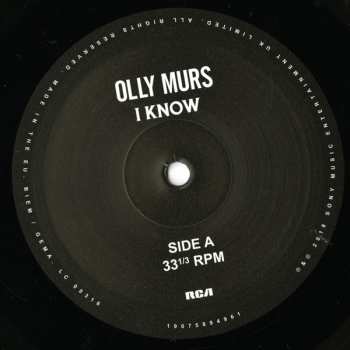 LP/CD Olly Murs: You Know I Know