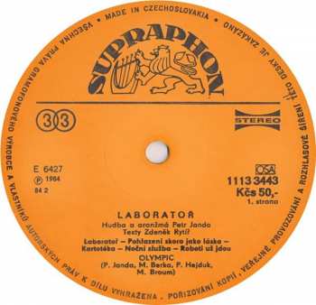 LP Olympic: Laboratoř