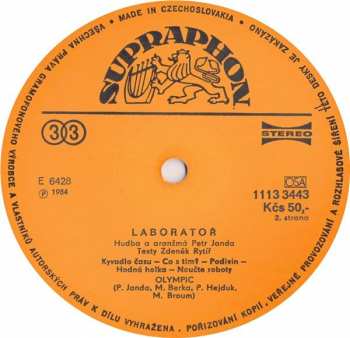 LP Olympic: Laboratoř