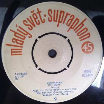 SP Olympic: Oh Boy! / Hey Paula!