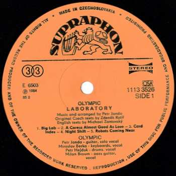 LP Olympic: Laboratory