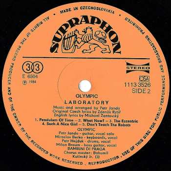 LP Olympic: Laboratory