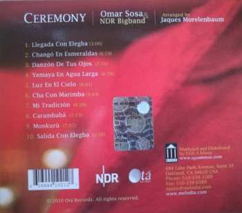 CD Omar Sosa: Ceremony