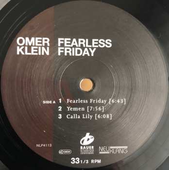 LP Omer Klein: Fearless Friday