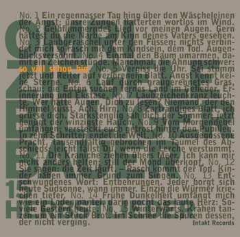 CD Omri Ziegele Billiger Bauer: So Viel Schon Hin. 15 Herbstlieder