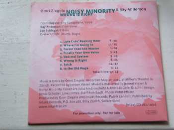 CD Ray Anderson: Wrong Is Right
