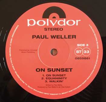 2LP Paul Weller: On Sunset