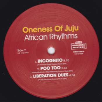 2LP Oneness Of Juju: African Rhythms