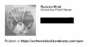 LP Oneohtrix Point Never: Russian Mind CLR