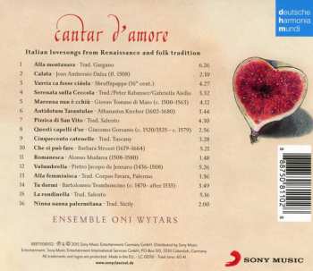 CD Oni Wytars: Cantar D'Amore