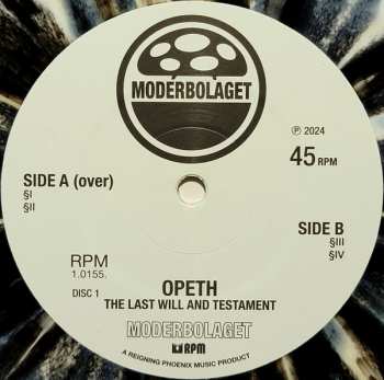 2LP Opeth: The Last Will And Testament CLR | LTD