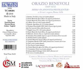 CD Orazio Benevoli: Missa "In Angvstia Pestilentiae"