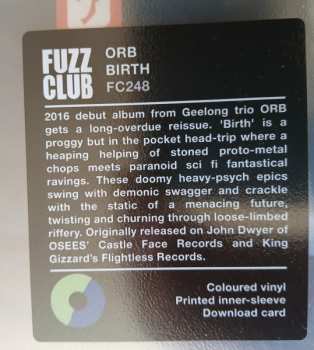 LP ORB: Birth CLR
