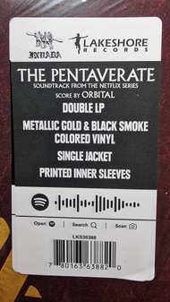 2LP Orbital: The Pentaverate (Original Soundtrack From The Netflix Series) CLR
